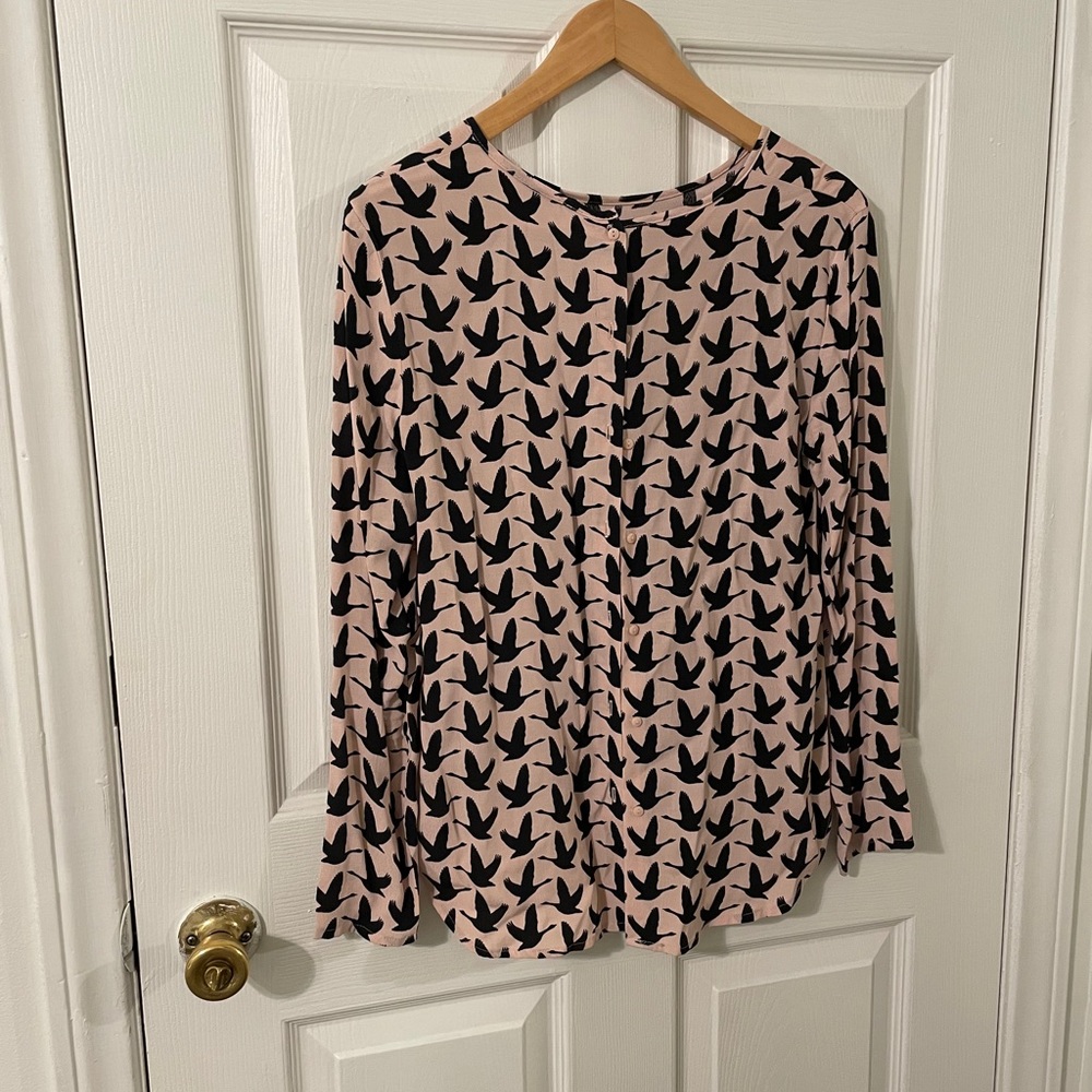 Bird long sleeve top